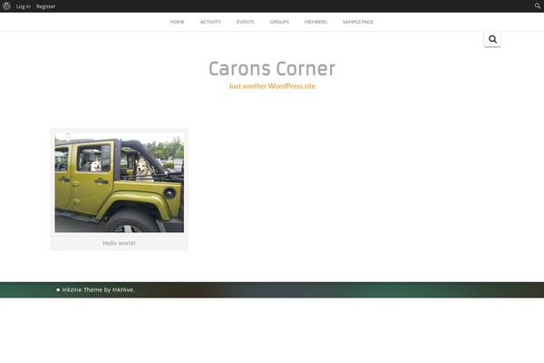 Mik theme site design template sample