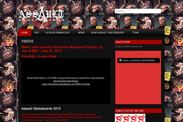 NewGamer theme site design template sample