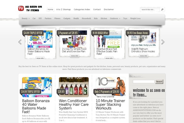 eStore theme site design template sample