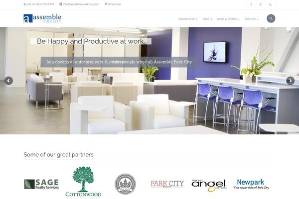 Elvyre theme site design template sample
