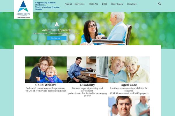 assessments.com.au site used Assessment