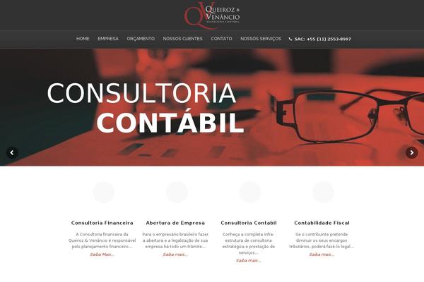 Sarraty theme site design template sample
