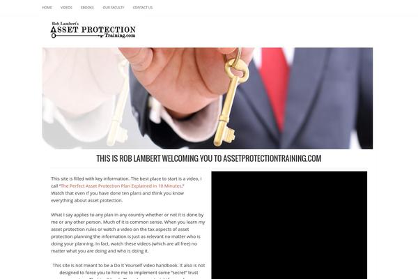 assetprotectiontraining.com site used Flatline