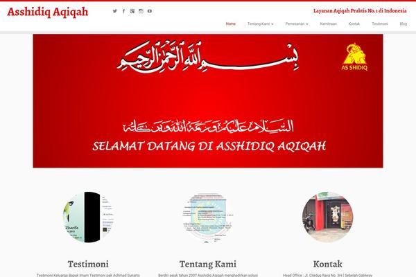 Customizr theme site design template sample