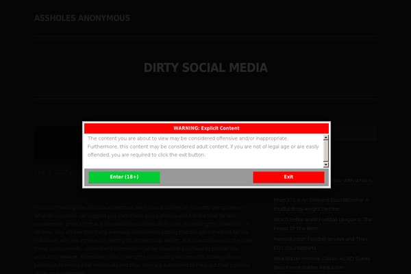 assholesa.com site used Batch