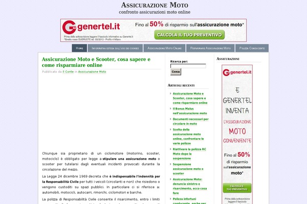 assicurazione-moto.eu site used Seashore