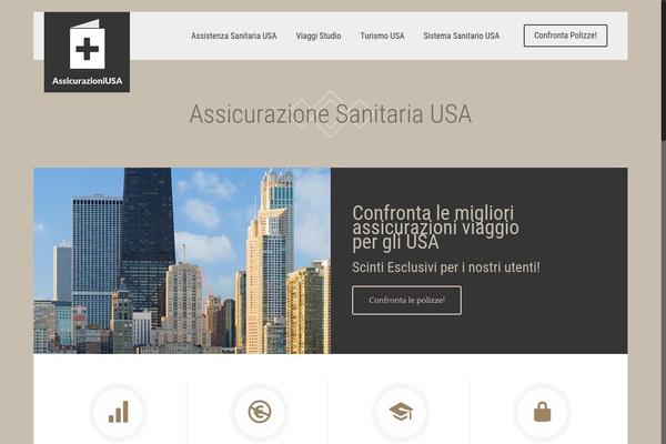 Magazine theme site design template sample