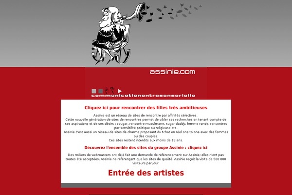 Bueno theme site design template sample