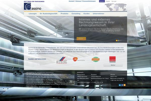 assino-bootstrap theme websites examples