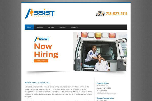 assistambulance.com site used Assist