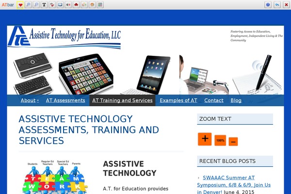 assistivetechnologyforeducation.com site used Vw-personal-trainer