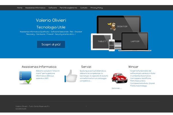 Responsive Mobile theme site design template sample