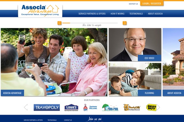 associaadvantage.com site used Razor-advantage