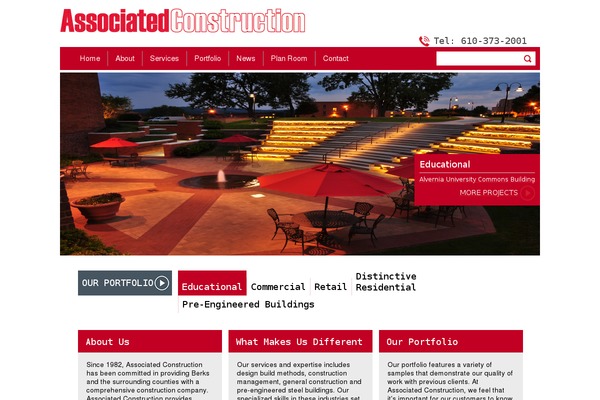 associated-construction.com site used Burkey