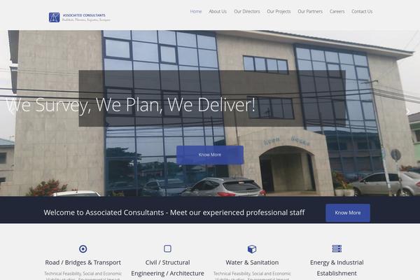 Business theme site design template sample