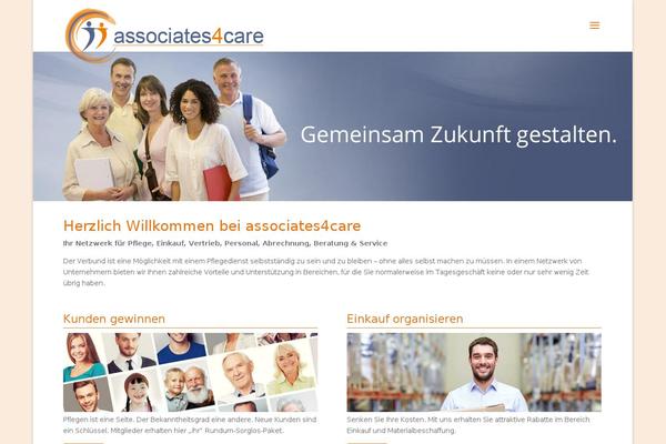 associates4care.de site used Associates4care