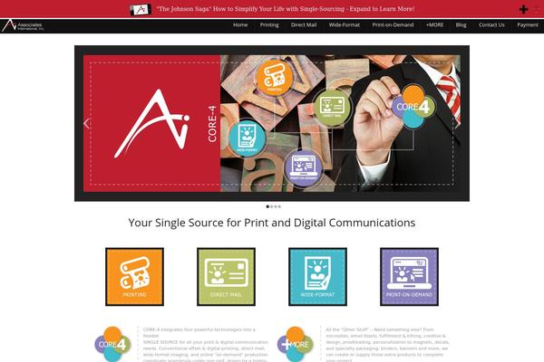 Awakening theme site design template sample