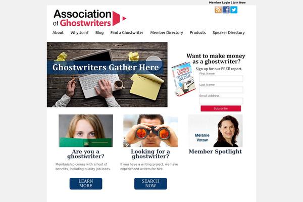 associationofghostwriters.org site used Simplicity