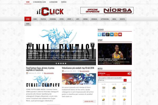 NewsZone theme site design template sample