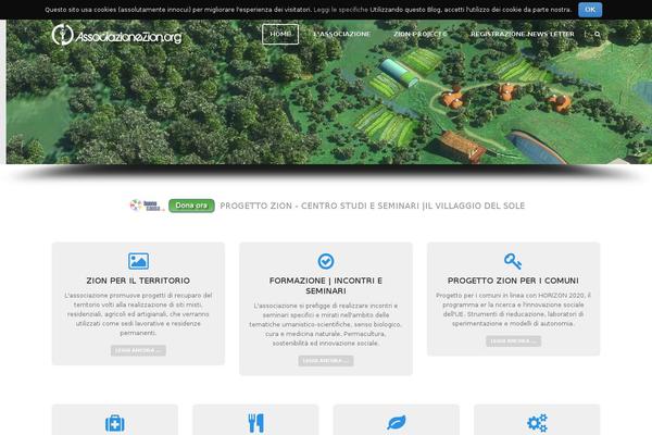 Suburbs theme site design template sample
