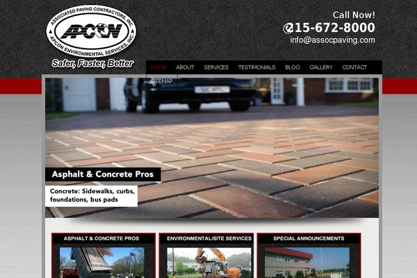 Pacific theme site design template sample