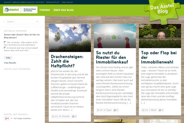 Bayside theme site design template sample