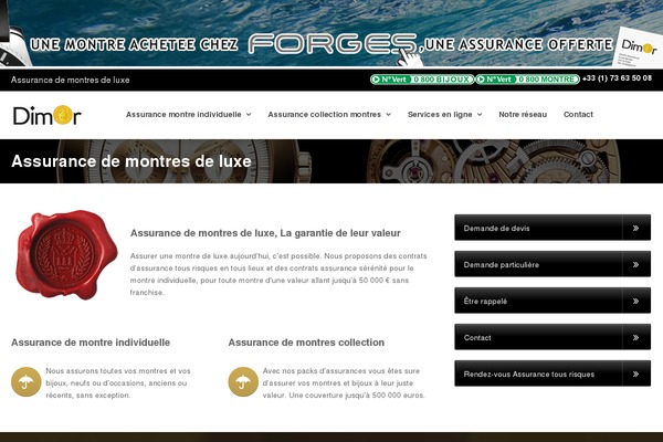 assurancedemontres.com site used Am