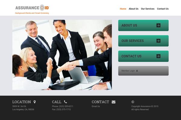 Quark theme site design template sample