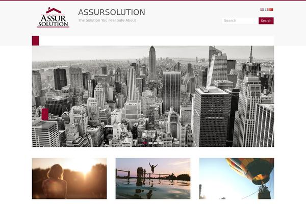 Accelerate theme site design template sample