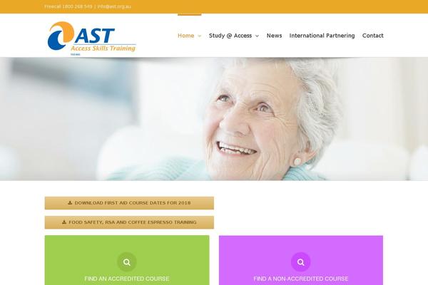 Site using Strong Testimonials plugin