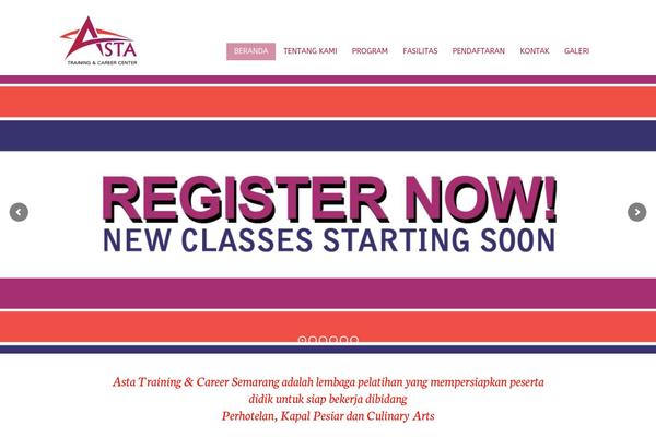 Zero theme site design template sample