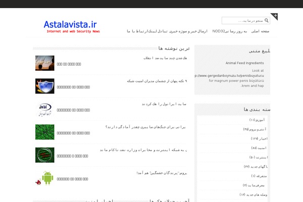 Backstreet theme site design template sample