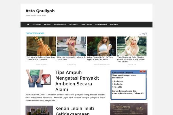 ColorMag theme site design template sample
