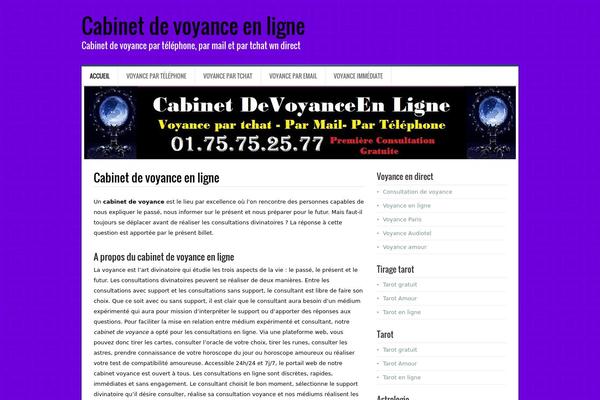 DaisyChain theme site design template sample