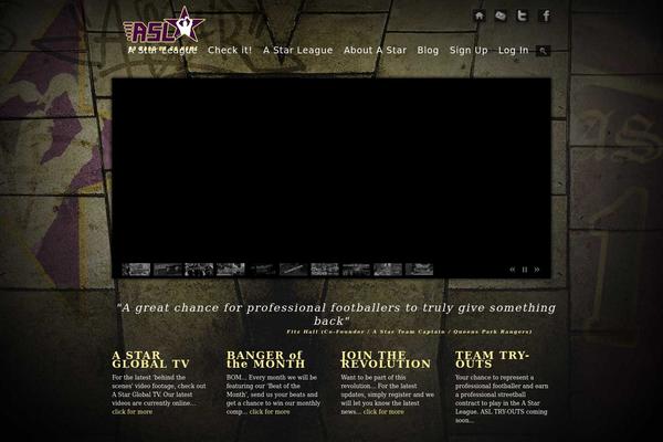 Asl theme site design template sample