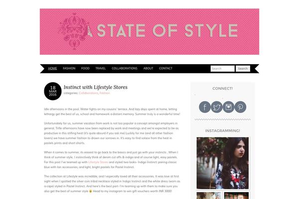 Adelle theme site design template sample