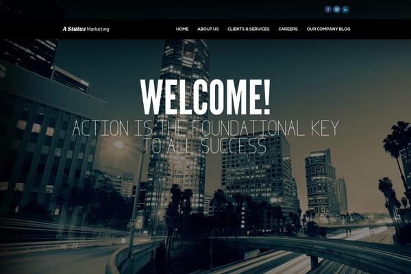 SimpleKey theme site design template sample