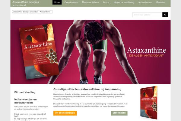 astaxanthine.nl site used Boekentheme