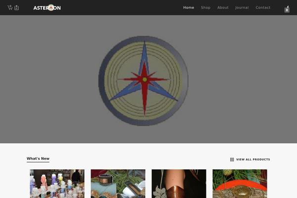 Atelier theme site design template sample