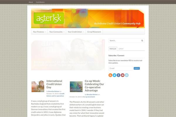 Canvas theme site design template sample