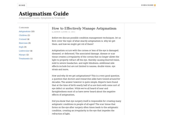 Thesis 1.8.1 theme site design template sample