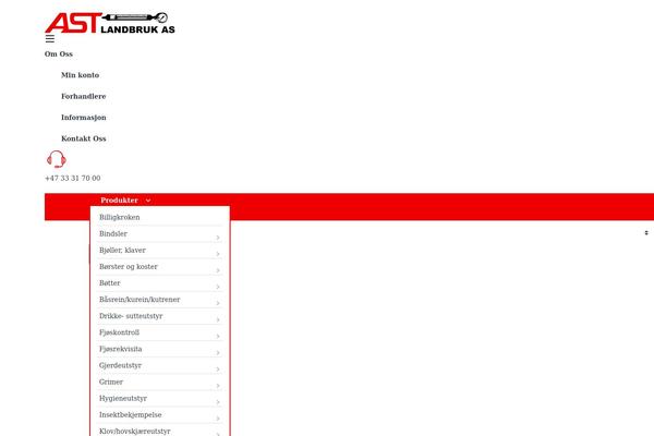 Ast theme site design template sample