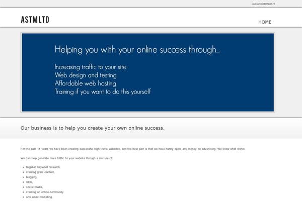 WP Opulus theme site design template sample