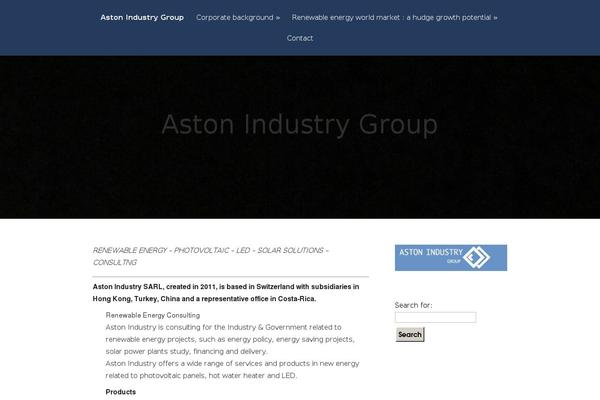 Vertex theme site design template sample