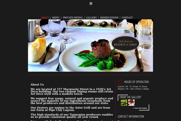 Legourmet theme site design template sample