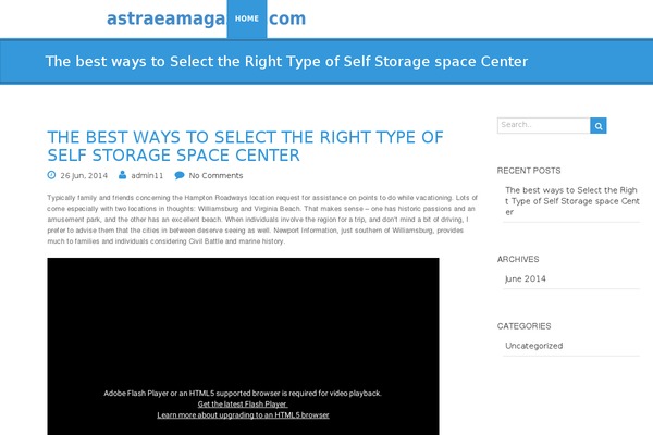 Weblizar theme site design template sample