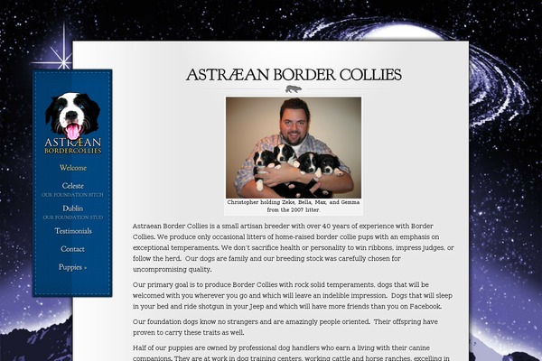 Memoir theme site design template sample