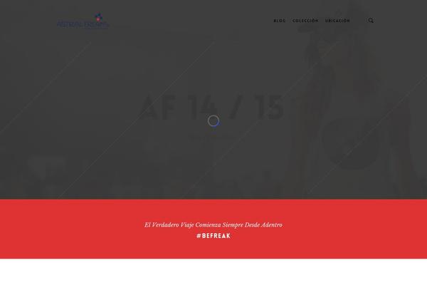 Salient theme site design template sample