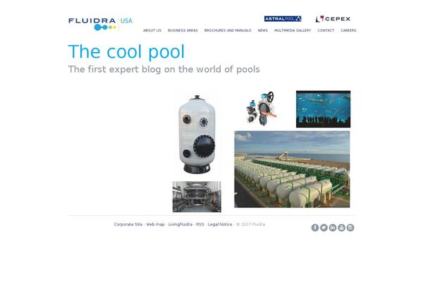 astralpoolusa.com site used Fluidracountry