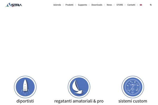Nouveau theme site design template sample